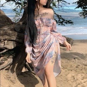 Pretty Little Thing Womens Bodysuit and Skirt Set Size 2